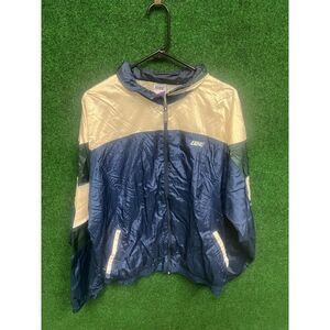 90s BIKE Large Blue Shell Full Zip Jacket UNISEX Ski snowboarding